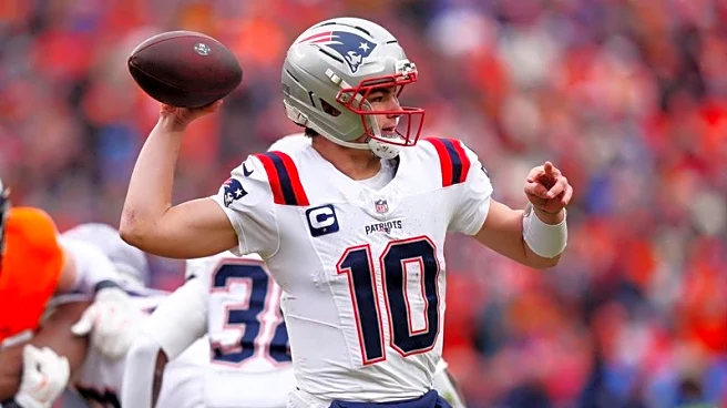 Patriots list Drake Maye (shoulder) as limited