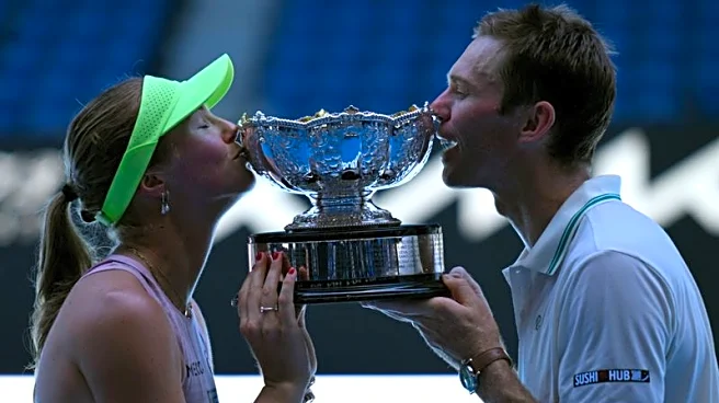Tennis-Gadecki and Peers become first duo in 37 years to defend Australian Open mixed doubles crown