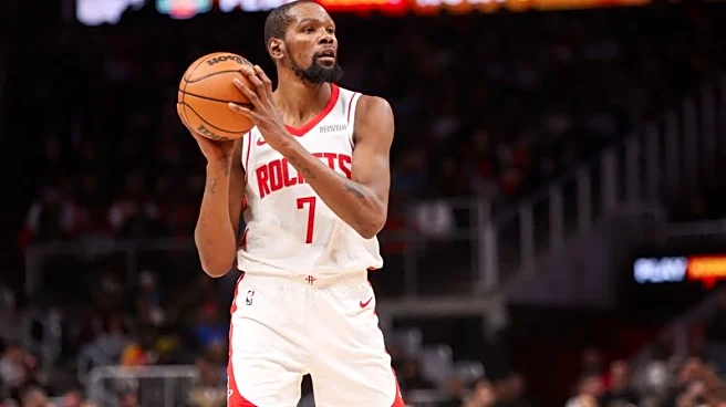 Kevin Durant, Rockets erupt in second half to stifle Hawks