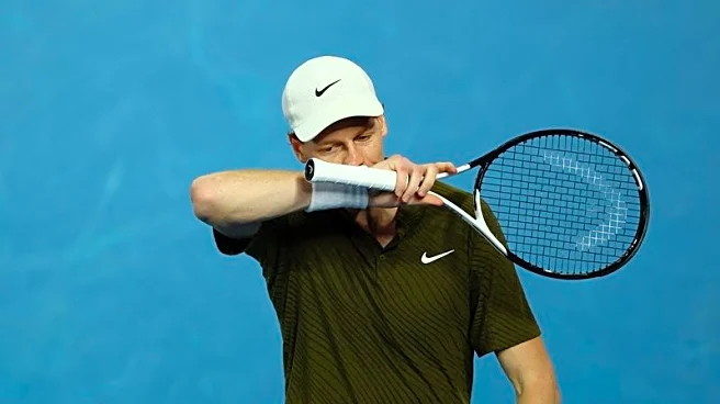 Tennis-Sinner hurting but not surprised by Melbourne exit