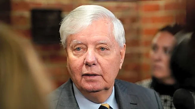 US Senator Graham holds up spending bill, pressing for right to sue the government