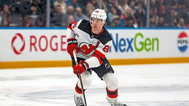 Devils C Jack Hughes being evaluated for lower-body injury