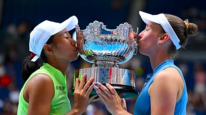 Tennis-Mertens and Zhang win Australian Open women's doubles crown