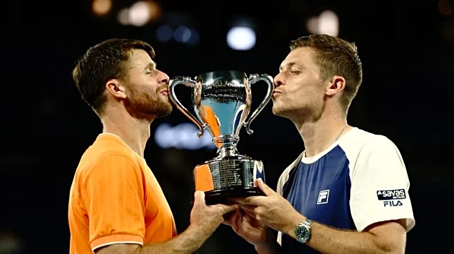 Tennis-Harrison and Skupski win Australian Open doubles title in first major together