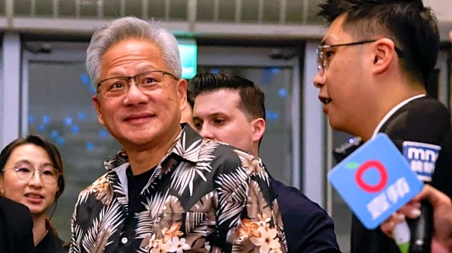 'People's dad' Jensen Huang praises, pushes Nvidia suppliers on mobbed Taiwan visit