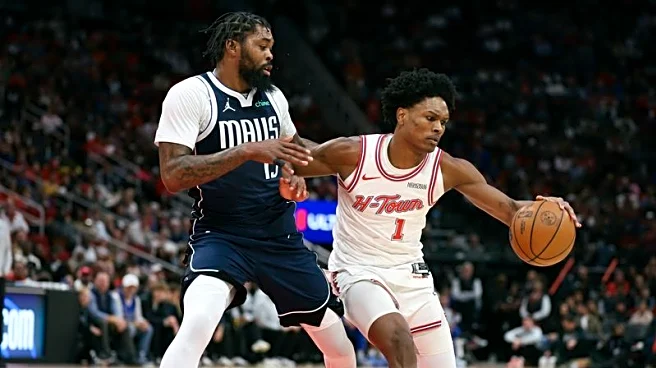 NBA roundup: Amen Thompson, Rockets outlast Cooper Flagg, Mavericks