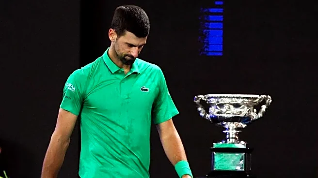 Tennis-Djokovic hails 'legendary' Alcaraz after Australian Open defeat