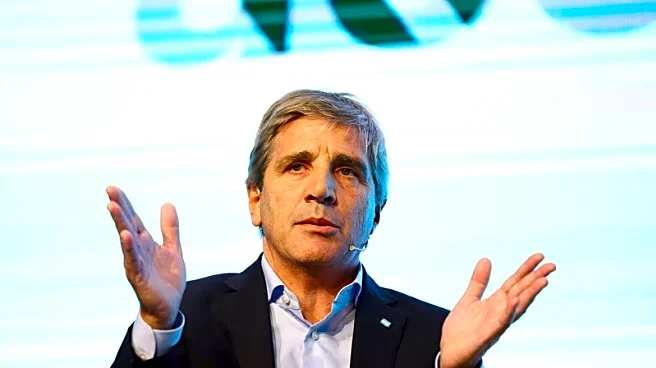 Argentina has no plans to borrow in international markets, economy minister says