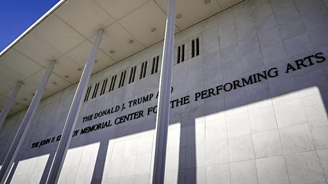 Trump's Kennedy Center overhaul adds to building spree reshaping Washington