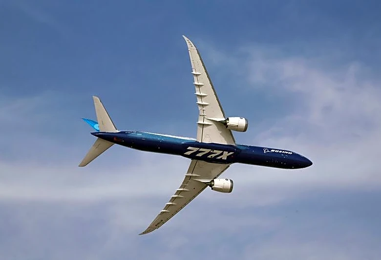 Boeing plans first flight of production 777X in April, document shows