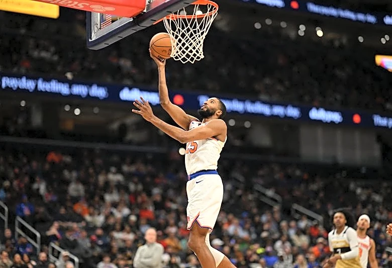 NBA roundup: Knicks roll over Wizards for 7th straight win