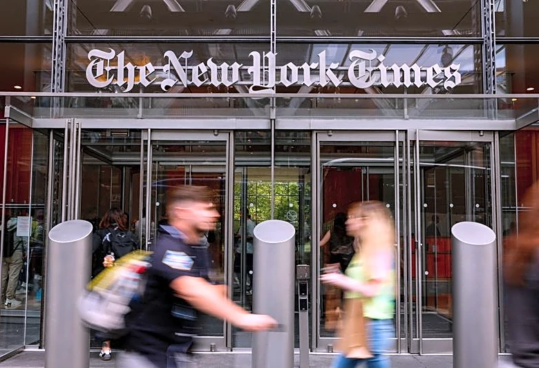 New York Times posts slower digital subscriber growth, shares slump