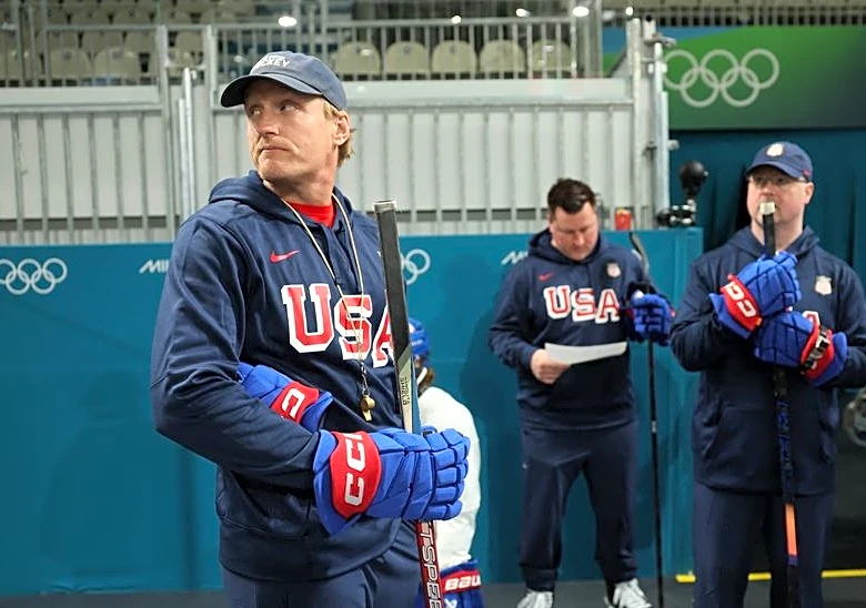 Olympics-Ice hockey-US carry bruises and scars into Games campaign, says coach