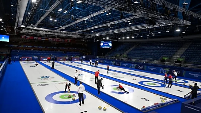 Olympics-Curling-Mixed doubles competition gets Milano Cortina Games rolling
