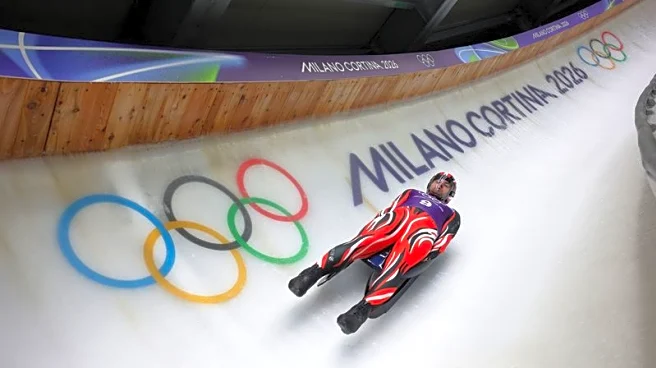 Olympics-Luge-First training run shows testing nature of new Cortina track