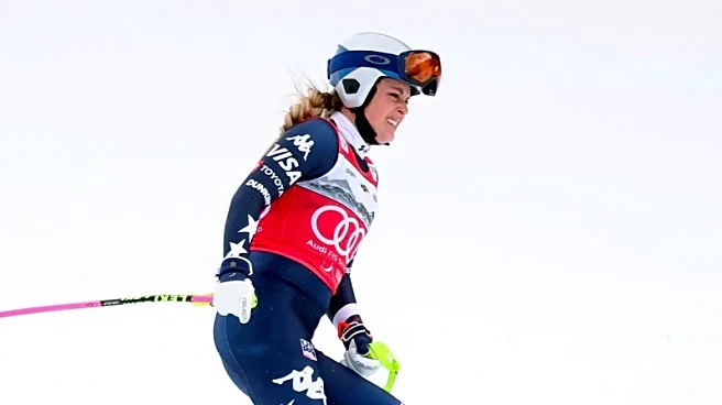 Olympics-Alpine skiing-Vonn lifting weights, doing box jumps and squats