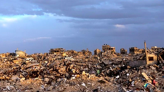 UAE plans compound for Palestinians in Israeli-held south Gaza, map shows