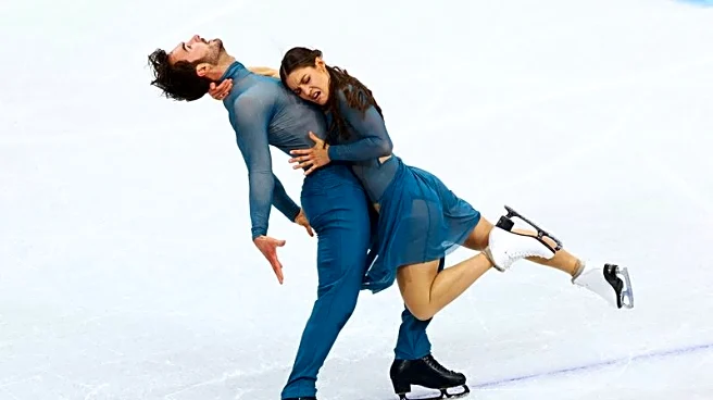 Olympics-Figure skating-French ice dancers Fournier Beaudry and Cizeron face controversy