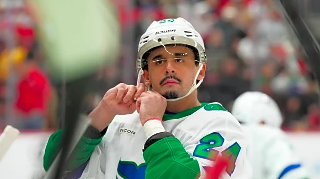 Hurricanes' Seth Jarvis replaces injured Brayden Point on Team Canada