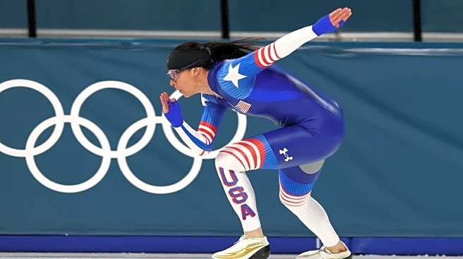 Olympics-Speed skating-American Bowe savours final ride as Games career winds down