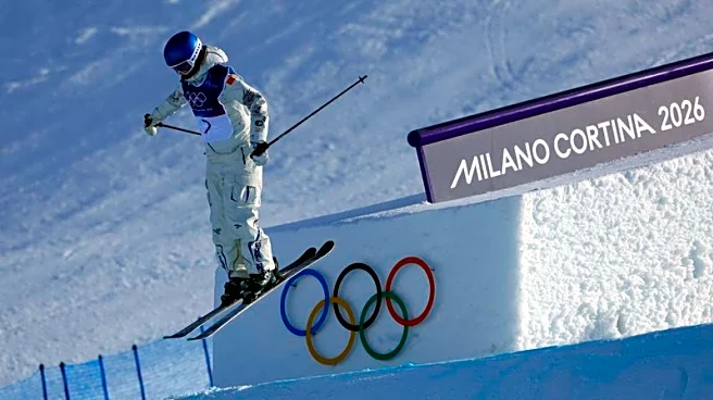 Olympics-Freestyle skiing-Gu blends dragon power with China’s porcelain palette for slopestyle suit