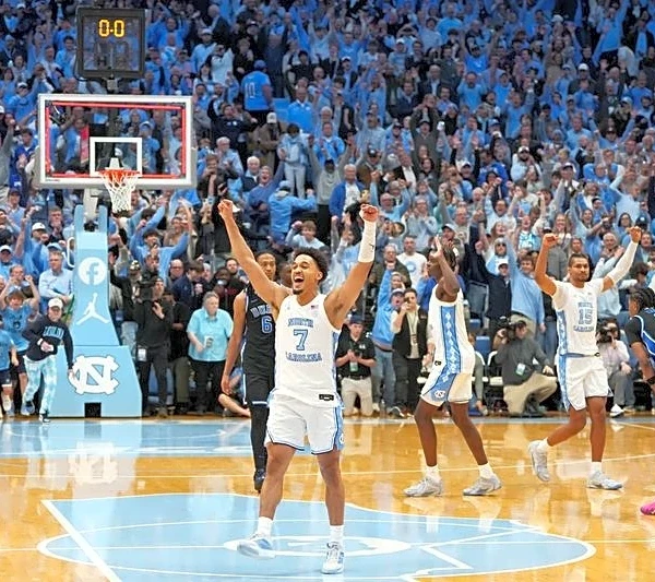Top 25 roundup: No. 14 North Carolina edges No. 4 Duke on dramatic 3-pointer