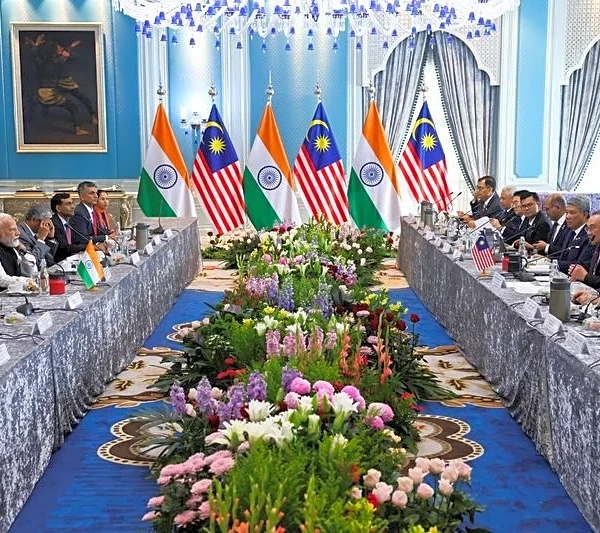 India, Malaysia renew pledges to boost trade, collaboration