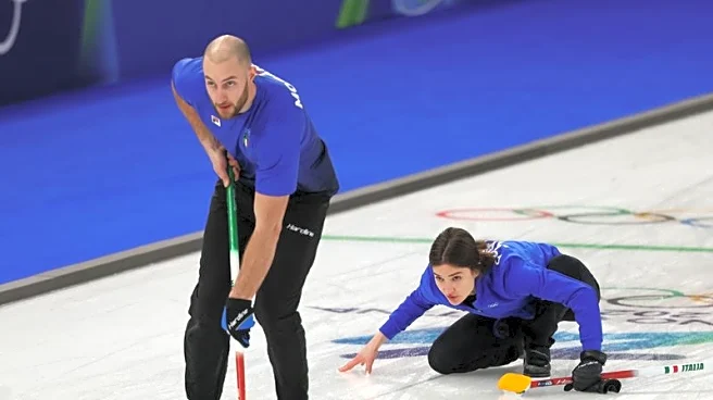 Olympics-Curling-Italy and US win to boost playoff hopes, Britain's perfect streak ends