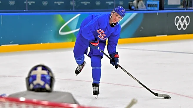 Olympics-Ice hockey-Tkachuk, Hughes siblings add extra chemistry to US band of brothers