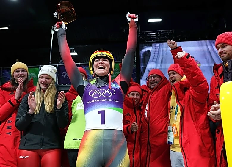 Olympics-Luge-Taubitz takes gold for Germany after Fraebel blunder
