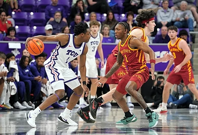 Top 25 roundup: Jayden Pierre's late trey lifts TCU past No. 5 Iowa State