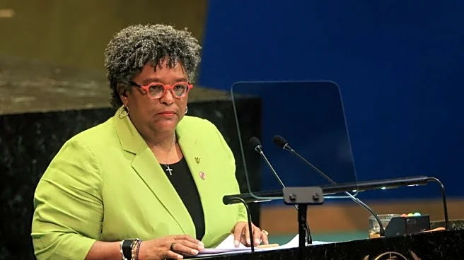 Mia Mottley aims for historic third term in Barbados election