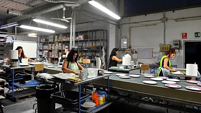 Italy industry output falls in December, but signs long slump is easing