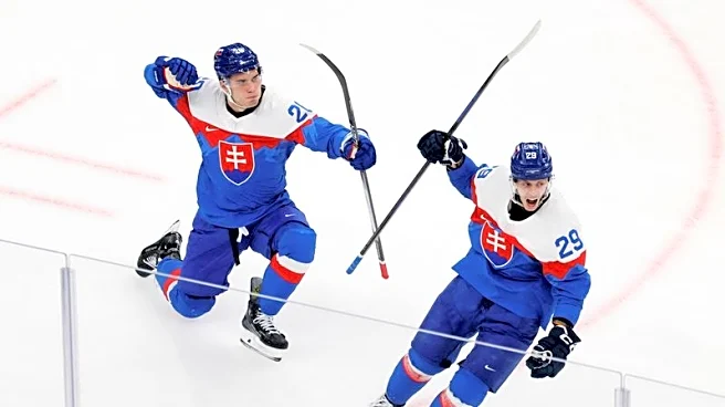 Olympics-Ice hockey-Slafkovsky and Slovakia set to light up Games again after impressive opener