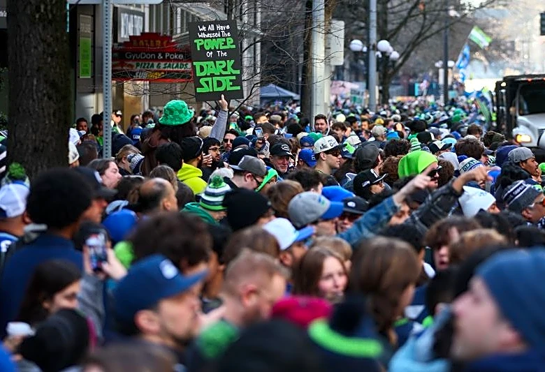 Nearly 1M pack Seattle streets for Seahawks' Super Bowl LX parade