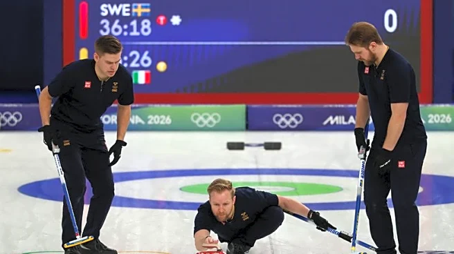 Olympics-Curling-Champions Sweden lose opener at Games, Britain, Canada win