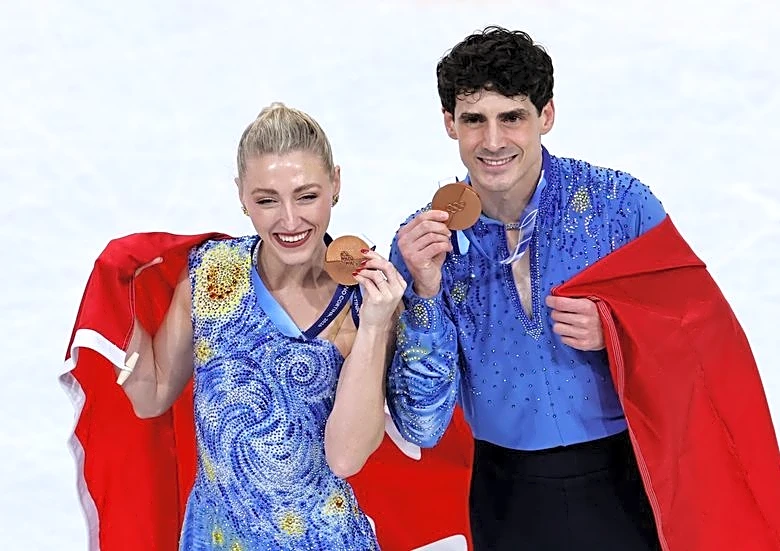 Canada's Gilles and Poirier say Milan bronze is proof of endurance