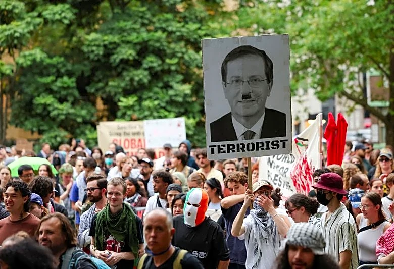 Protests expected on Israeli President Herzog's last day in Australia