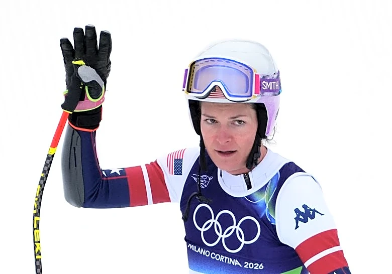 Olympics-Alpine skiing-Johnson misses a medal but gets a ring and a fiance