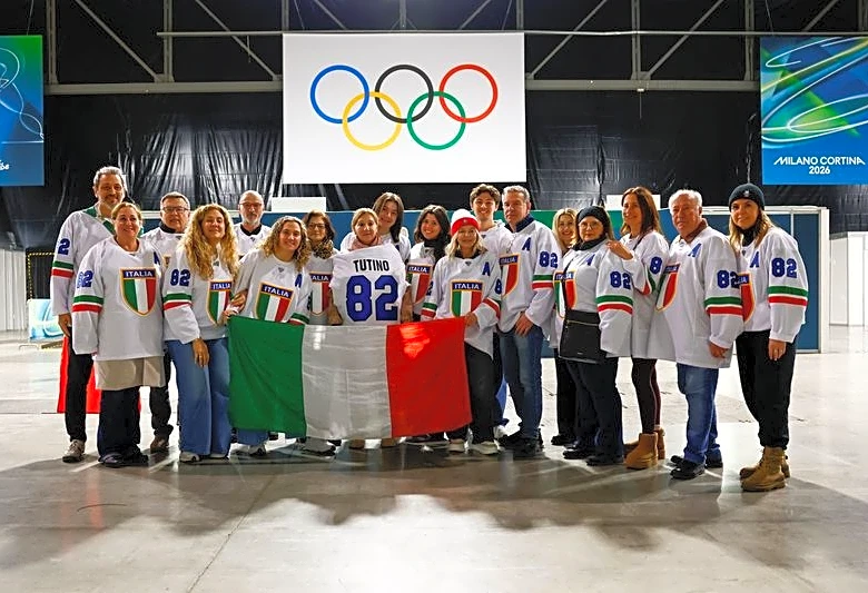 Olympic Ice hockey-Italy's Tutino brings 50‑strong support squad from Canada to Milan