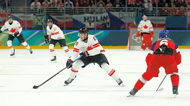 Olympics-Ice hockey-Canada shut out Czech team in master class men's opener