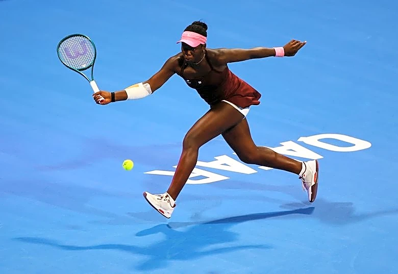 Tennis-Teen sensation Mboko closes in on top 10 after beating Rybakina in Qatar