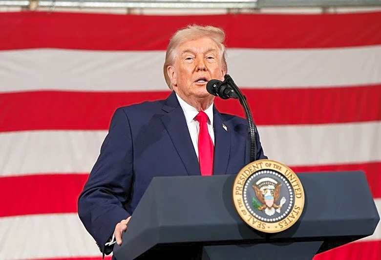 Trump tells troops 'fear' is powerful motivator in difficult Iran talks