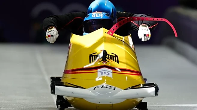 Olympics-Bobsleigh-German 'titans' Lochner and Friedrich on course for two-man showdown