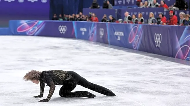 Olympics-Figure skating-Malinin's meltdown proof that pressure can strike even world's best