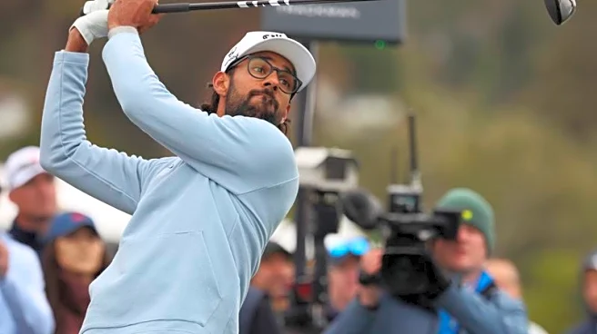 Akshay Bhatia takes 2-shot lead into final round at Pebble Beach