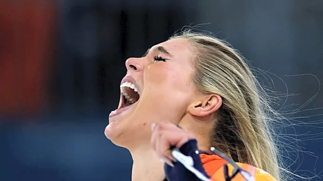 Olympics-Speed skating-Soft-ice doubts melt away as Milano Cortina track produces five records