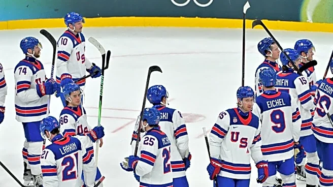 Olympics-Ice hockey-US men beat Germany, fall short of top seeding