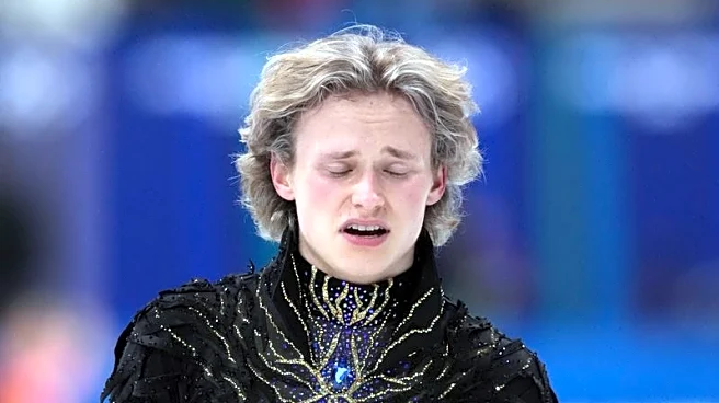 Olympics-Figure skating-Malinin says Olympic pressure led to 'inevitable crash'