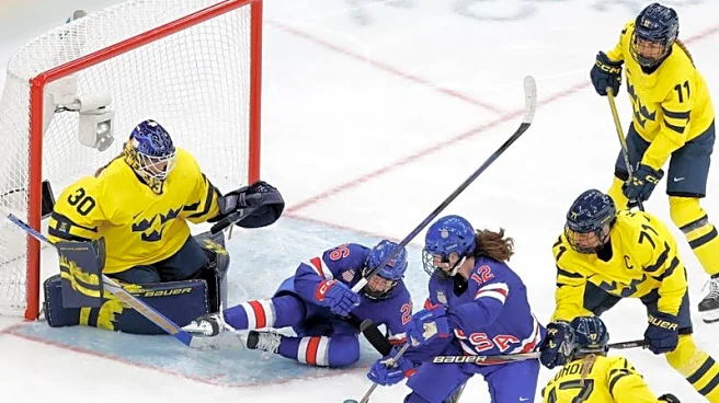 Olympics-Ice hockey-United States beat Sweden to reach women's final